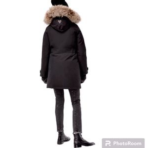 Golden by TNA Vegan Black Parka Size L